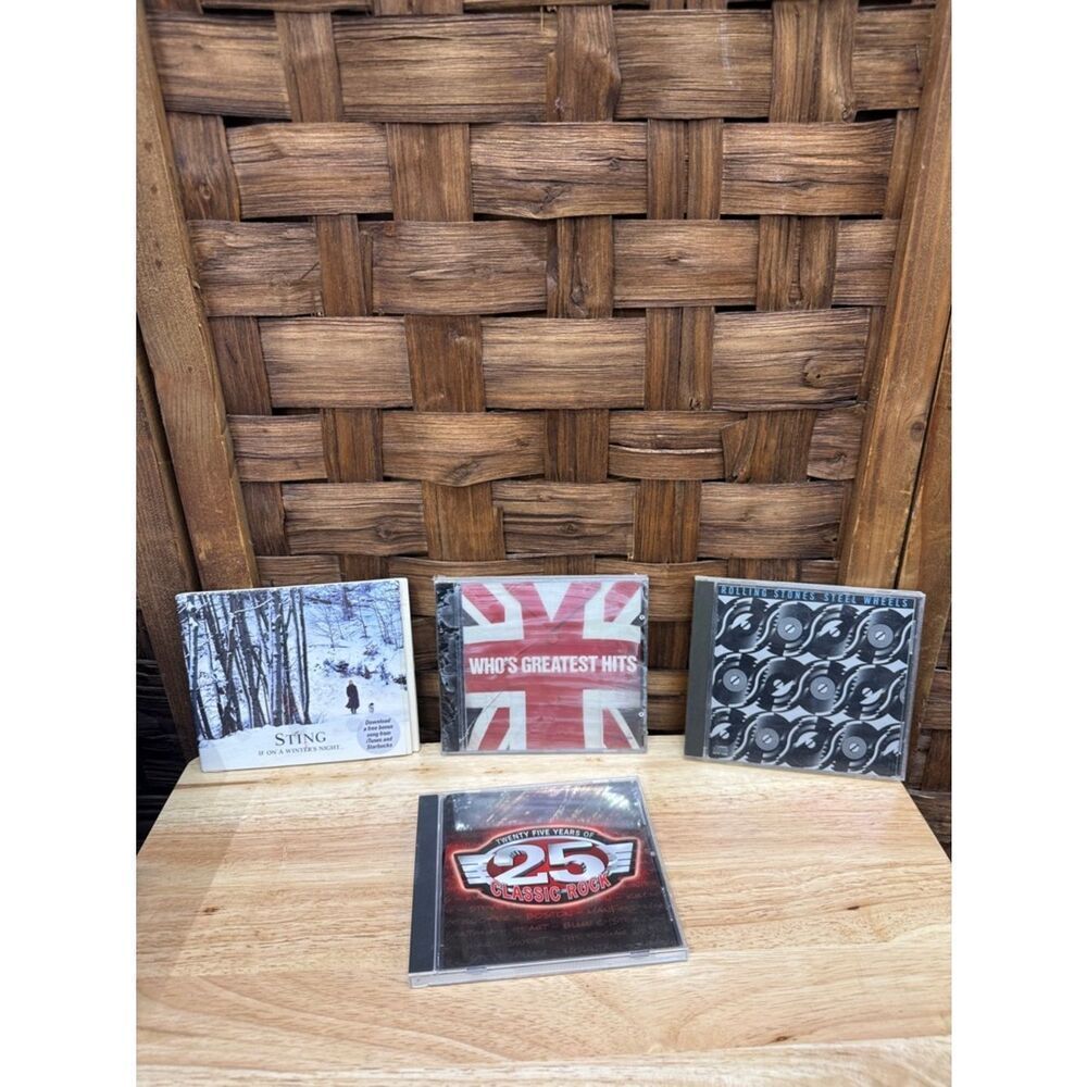 Assorted Classic Rock CD Lot - 4 Albums